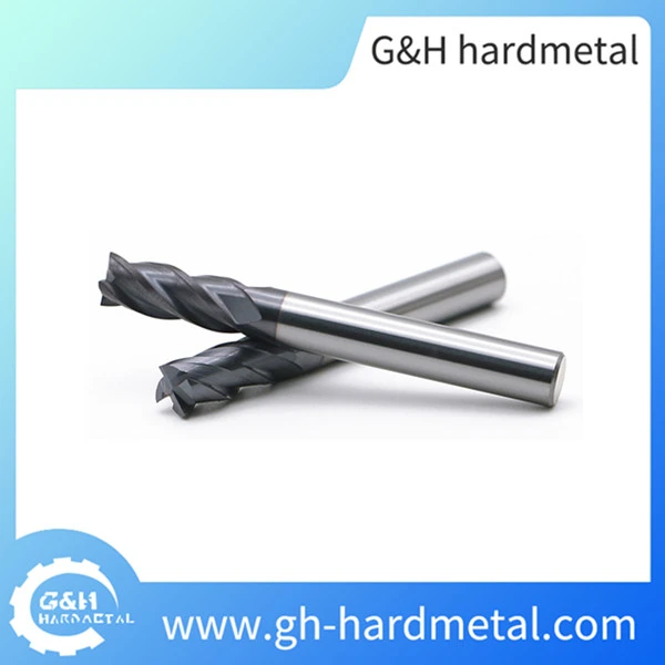 HRC45-65 Carbide End Mill D4, D6, D8 Carbide Flat End Mill - 副本 - 副本